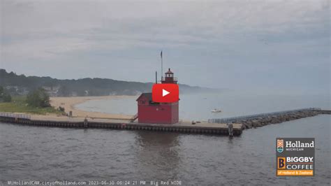 webcam holland michigan|Holland State Park Cam